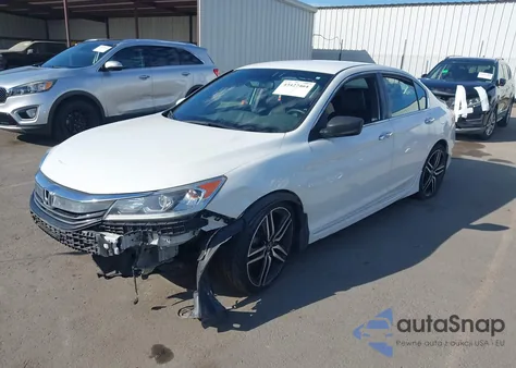 2017 Honda Accord Sport из США, поврежденный, VIN 1HGCR2F57HA124047
